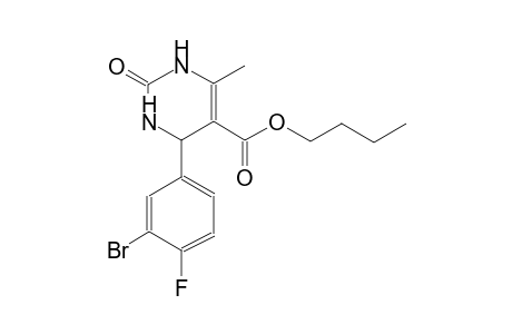 5-pyrimidinecarboxylic acid, 4-(3-bromo-4-fluorophenyl)-1,2,3,4-tetrahydro-6-methyl-2-oxo-, butyl ester