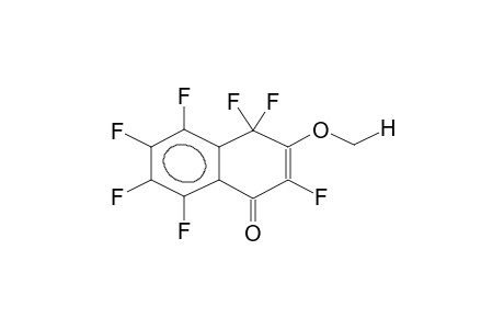 1-OXO-3-METHOXY-1,4-DIHYDROHEPTAFLUORONAPHTHALENE