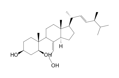 (7Z,22E,24S)-24-Methyl-5,6-seco-cholest-7,22-diene-3.beta.,5.beta.,6-triol