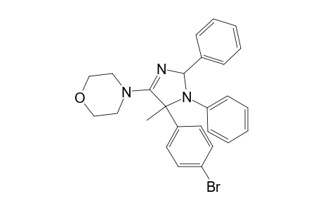 5-(4-Bromophenyl)-5-methyl-4-morpholino-1,2-diphenylimidazole