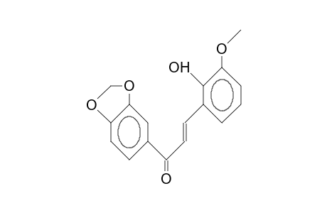 2-Hydroxy-3-methoxy-3',4'-methylenedioxy-chalcone