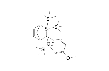2,2-Bis(Trimethylsilyl)-3-(p-methoxsyphenyl)-3-(trimethylsilyloxy)-2-silabicyclo[2.2.1]hept-5-ene