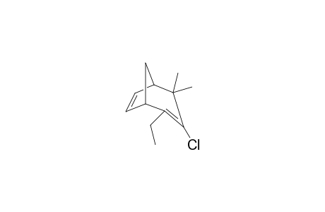 3-Chloro-2-ethyl-4,4-dimethylbicyclo[3.2.1]octa-2,6-diene