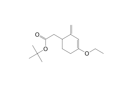 tert-Butyl 2-(2-methylene-4-ethoxycyclohex-3-enyl)acetate