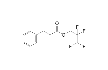 3-Phenylpropionic acid, 2,2,3,3-tetrafluoropropyl ester