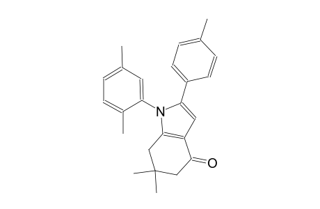 4H-indol-4-one, 1-(2,5-dimethylphenyl)-1,5,6,7-tetrahydro-6,6-dimethyl-2-(4-methylphenyl)-
