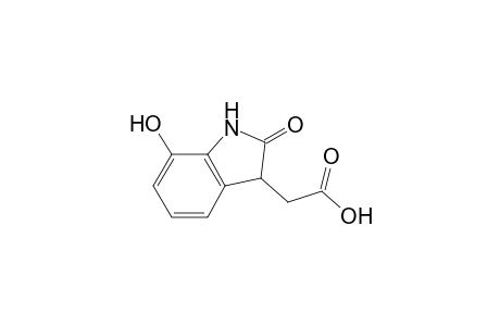 2-(7-hydroxy-2-keto-indolin-3-yl)acetic acid