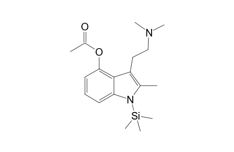 2-Methyl-acetoxydimethyltryptamin TMS