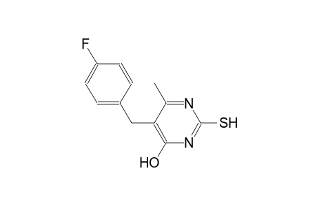 5-(4-fluorobenzyl)-6-methyl-2-sulfanyl-4-pyrimidinol