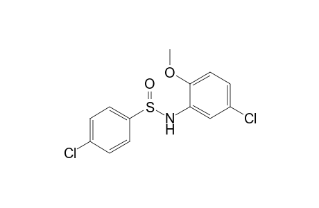 Benzenesulfinamide, 4-chloro-N-(5-chloro-2-methoxyphenyl)-