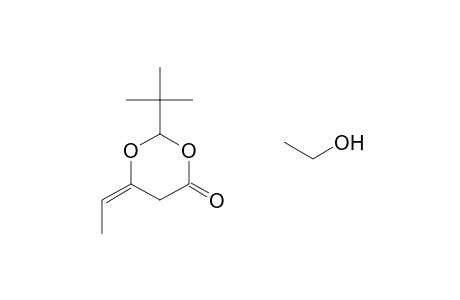 2-tert-BUTYL-6-ETHYLIDENE-5-(1-HYDROXYETHYL)-1,3]DIOXAN-4-ONE