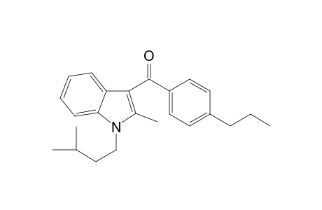1-iso-Pentyl-2-methyl-3-(4-propylbenzoyl)indole