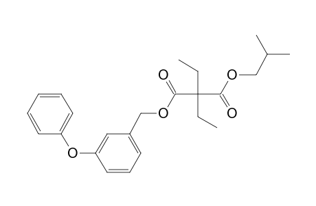 Diethylmalonic acid, isobutyl 3-phenoxybenzyl ester