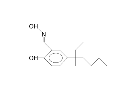 2-Formyl-(1-ethyl-1-methyl-pentyl)-phenol oxime