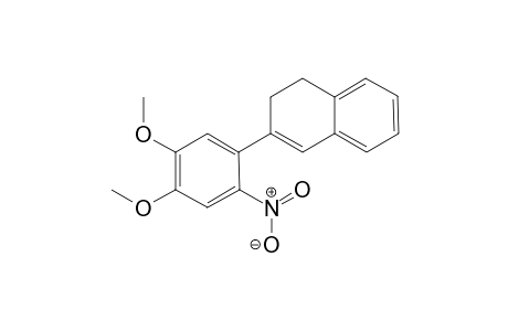3-(4,5-Dimethoxy-2-nitrophenyl)-1,2-dihydronaphthalene