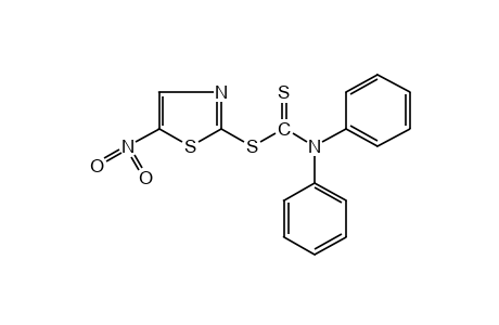 DIPHENYLDITHIOCARBAMIC ACID, 5-NITRO-2-THIAZOLYL ESTER