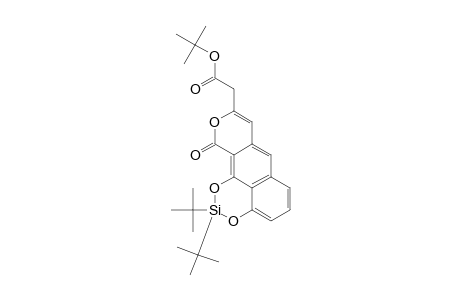 TERT.-BUTYL-2-[9,10-DI-(TERT.-BUTYLSILYLOXY)-1-OXO-1H-BENZO-[G]-ISOCHROMEN-3-YL]-ACETATE