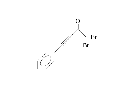 1,1-Dibromo-4-phenyl-but-3-yn-2-one
