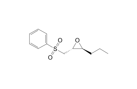 (2R,3S)-2-(benzenesulfonylmethyl)-3-propyl-oxirane