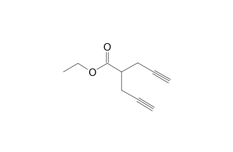 2-propargylpent-4-ynoic acid ethyl ester