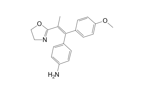 2-[(Z)-[(2-Anilino-1-methyl-2-p-methoxyphenyl)ethenyl}-2-oxazoline