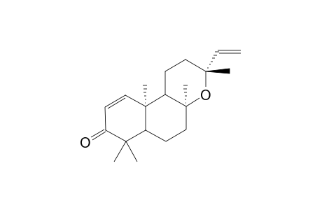 (3R,4aS,10aR)-3,4a,7,7,10a-pentamethyl-3-vinyl-1,2,5,6,6a,10b-hexahydrobenzo[f]chromen-8-one