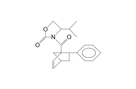 (4S)-Isopropyl-3-([3R,4R,5S,6R]-5-phenyl-bicyclo(2.2.1)hept-2-en-4-carbonyl)-2-oxazolidinone