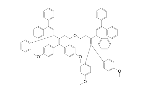 Bis{1,1,3-Triphenyl-5-di(p-methoxyphenyl)-penta-1,4-dien-4-ethyl]ether