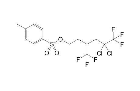 5,5-Dichloro-6,6,6-trifluoro-3-(trifluoromethyl)hexyl 4-methylbenzenesulfonate