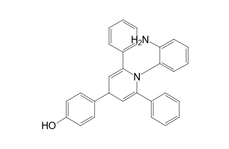 1-(2'-Aminophenyl)-2,6-diphenyl-4-(p-hydroxyphenyl)-1,4-dihydropyridine