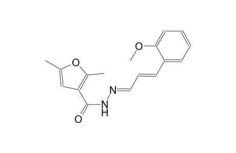 N'-[(E,2E)-3-(2-methoxyphenyl)-2-propenylidene]-2,5-dimethyl-3-furohydrazide