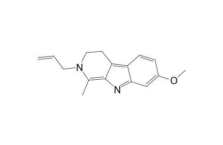 2-Allyl-2,4-dihydro-7-methoxy-1-methyl-3H-pyrido[3,4-b]indole