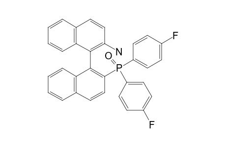 (S)-2-AMINO-2'-[BIS-(4-FLUOROPHENYL)-PHOSPHINOYL]-1,1'-BINAPHTHYL