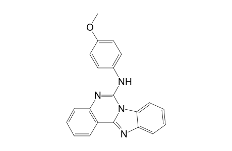 Benzimidazo[1,2-c]quinazolin-6-amine, N-(4-methoxyphenyl)-