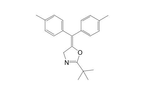 5-(bis(4-methylphenyl)methylene)-2-tert-butyl-4,5-dihydrooxazole