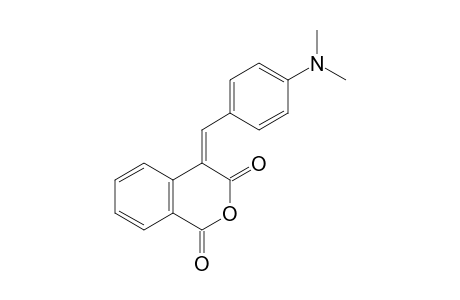 (4Z)-4-[4-(Dimethylamino)benzylidene]-1H-isochromene-1,3(4H)-dione