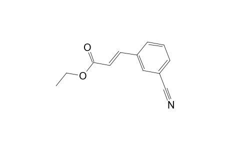 Ethyl (2E)-3-(3-cyanophenyl)-2-propenoate