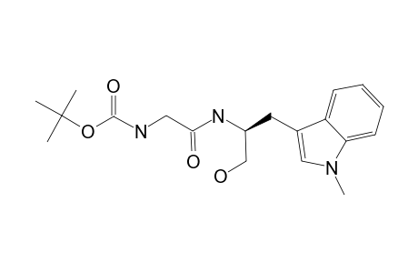 N-(N-TERT.-BUTOXYCARBONYL-GLYCYL)-L-1-METHYL-TRYPTOPHANOL