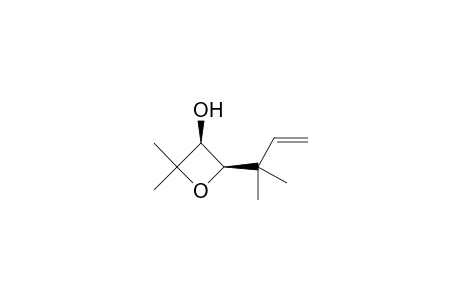 2-(alpha,alpha-dimethylallyl)-3-cis-hydroxy-4,4-dimethyl-oxetane