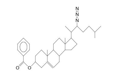 22R-Azido-cholesteryl benzoate