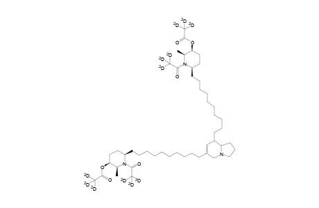 rel-N,N',O,O'-Tetrakis-(trideuterioacetyl)juliprosopine