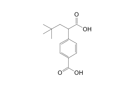 4-(1-carboxy-3,3-dimethyl-butyl)benzoic acid