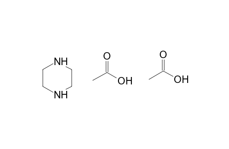 piperazine, acetate (1:2)