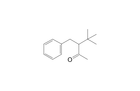 3-(benzyl)-4,4-dimethyl-pentan-2-one