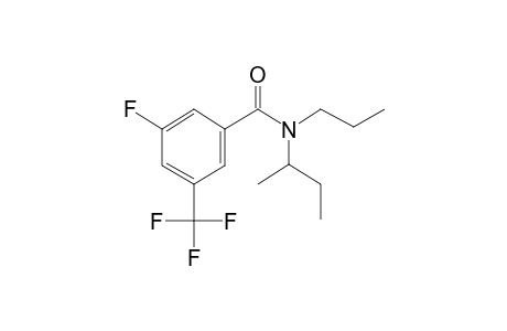 Benzamide, 3-fluoro-5-trifluoromethyl-N-(2-butyl)-N-propyl-