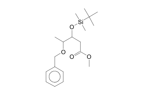 Methyl 4-O-benzyl-3-O-[tert-butyl(dimethyl)silyl]-2,5-dideoxypentonate