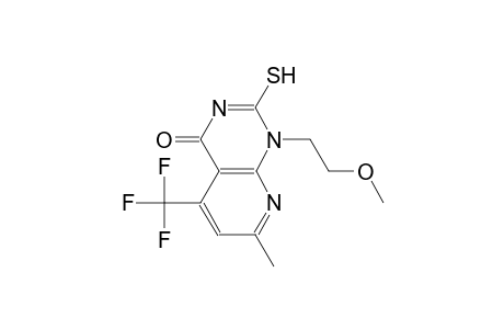 pyrido[2,3-d]pyrimidin-4(1H)-one, 2-mercapto-1-(2-methoxyethyl)-7-methyl-5-(trifluoromethyl)-