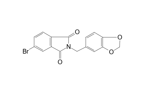 2-(1,3-Benzodioxol-5-ylmethyl)-5-bromo-1H-isoindole-1,3(2H)-dione