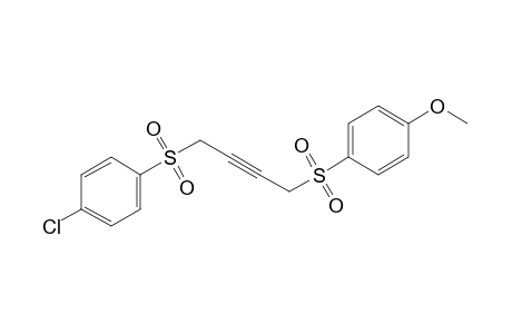 p-{{4-[(p-chlorophenyl)sulfonyl]-2-butynyl}sulfonyl}anisole