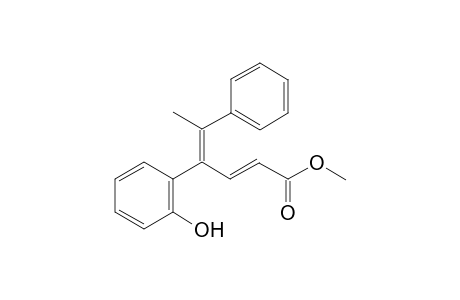 Methyl (2E,4E)-4-(2-hydroxyphenyl)-5-phenylhexa-2,4-dienoate